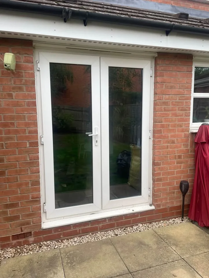 New uPVC French Doors Installation